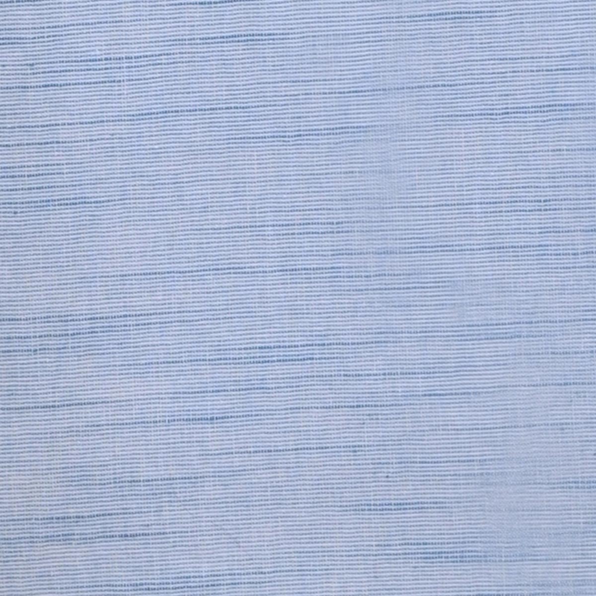 Camisa de playa rayada color azul medio