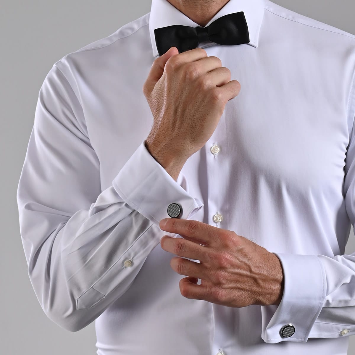 Camisa Formal Bamboo color Blanca