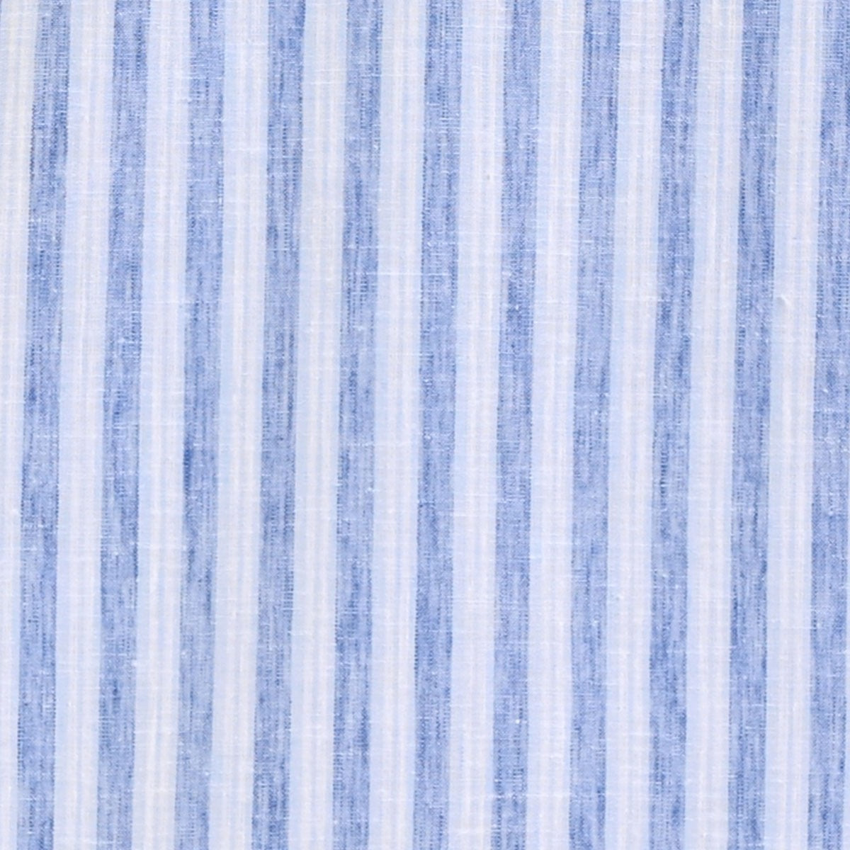 Camisa de chazarilla manga corta azul y blanco con botón down