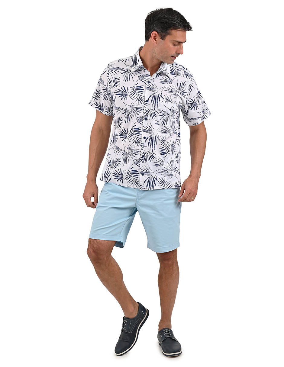 Camisa Chazarilla Manga Corta color blanco