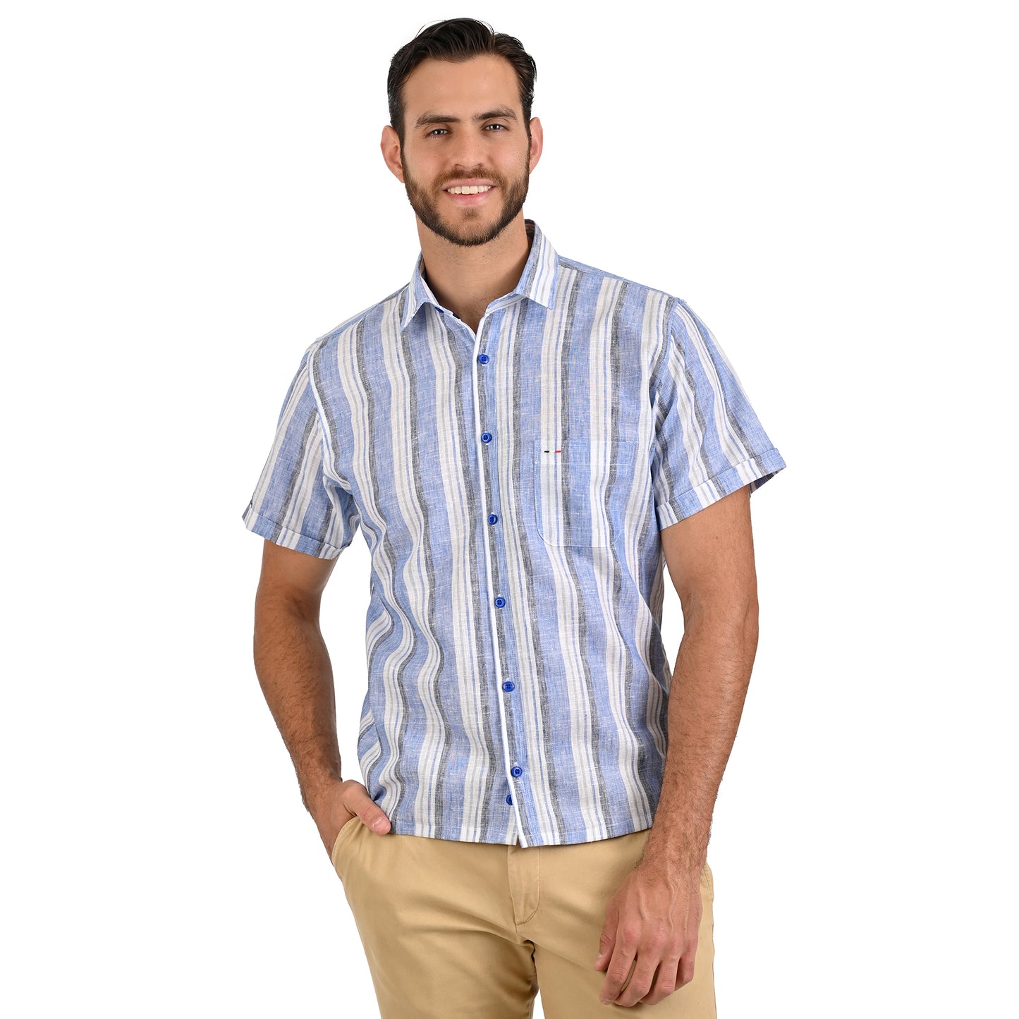 Camisa Chazarilla Manga Corta color francia