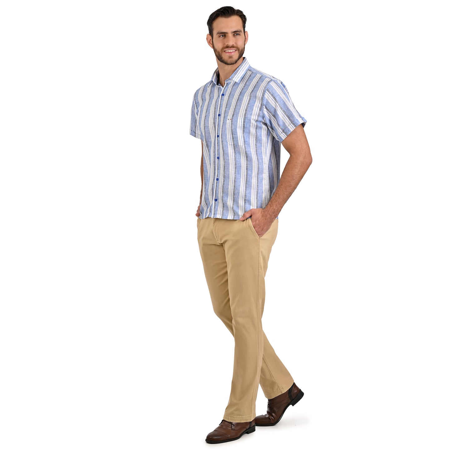 Camisa Chazarilla Manga Corta color francia