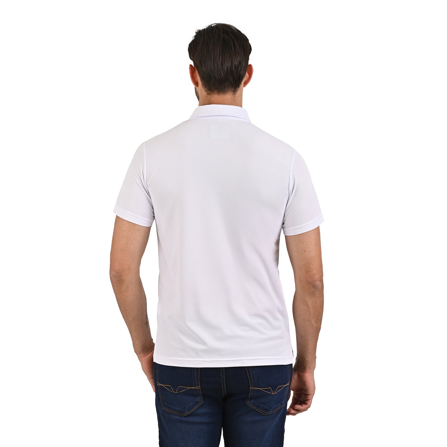 Playera polo Blanca