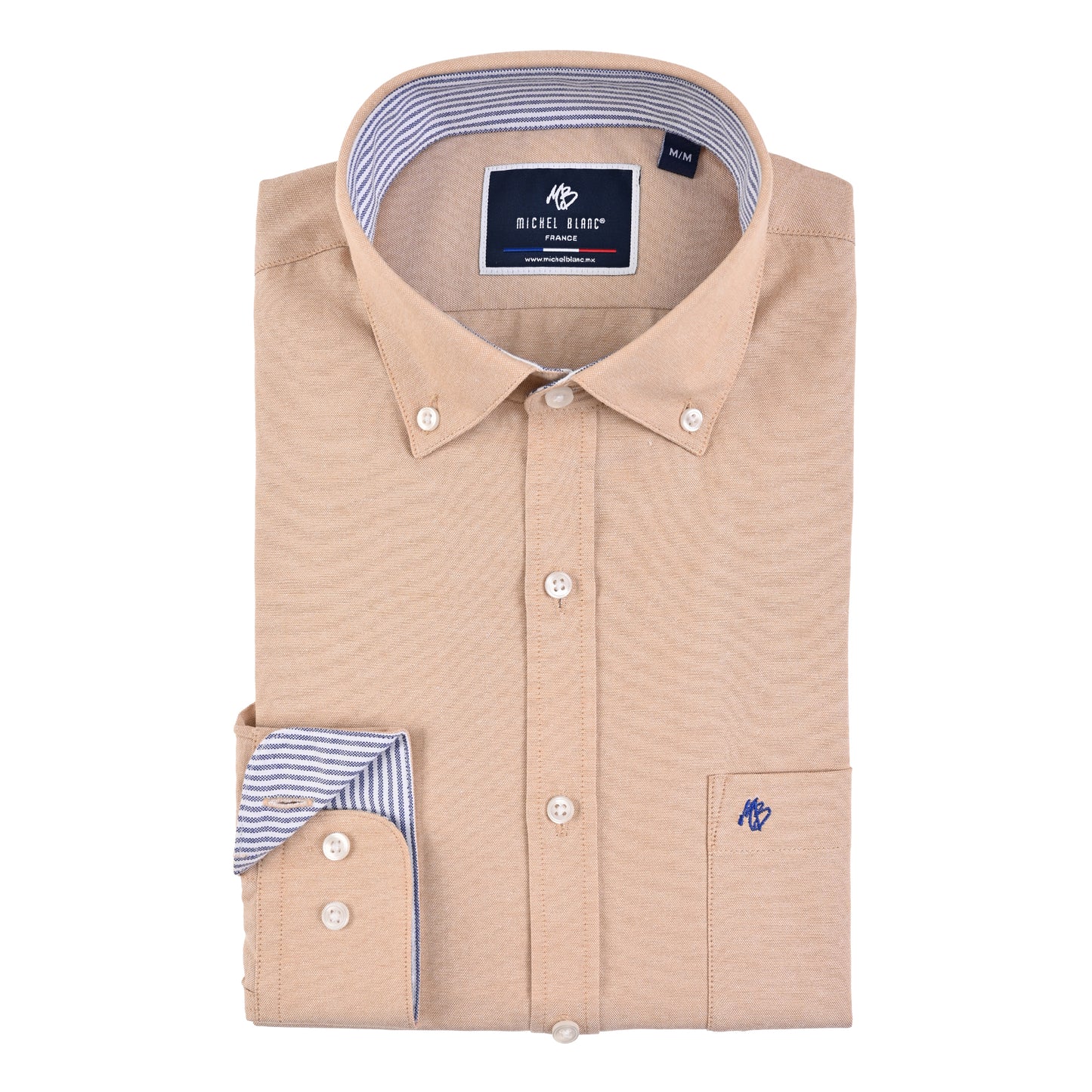 Camisa casual button down kaky