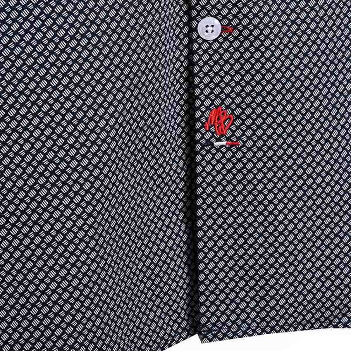 Camisa estampada Gris