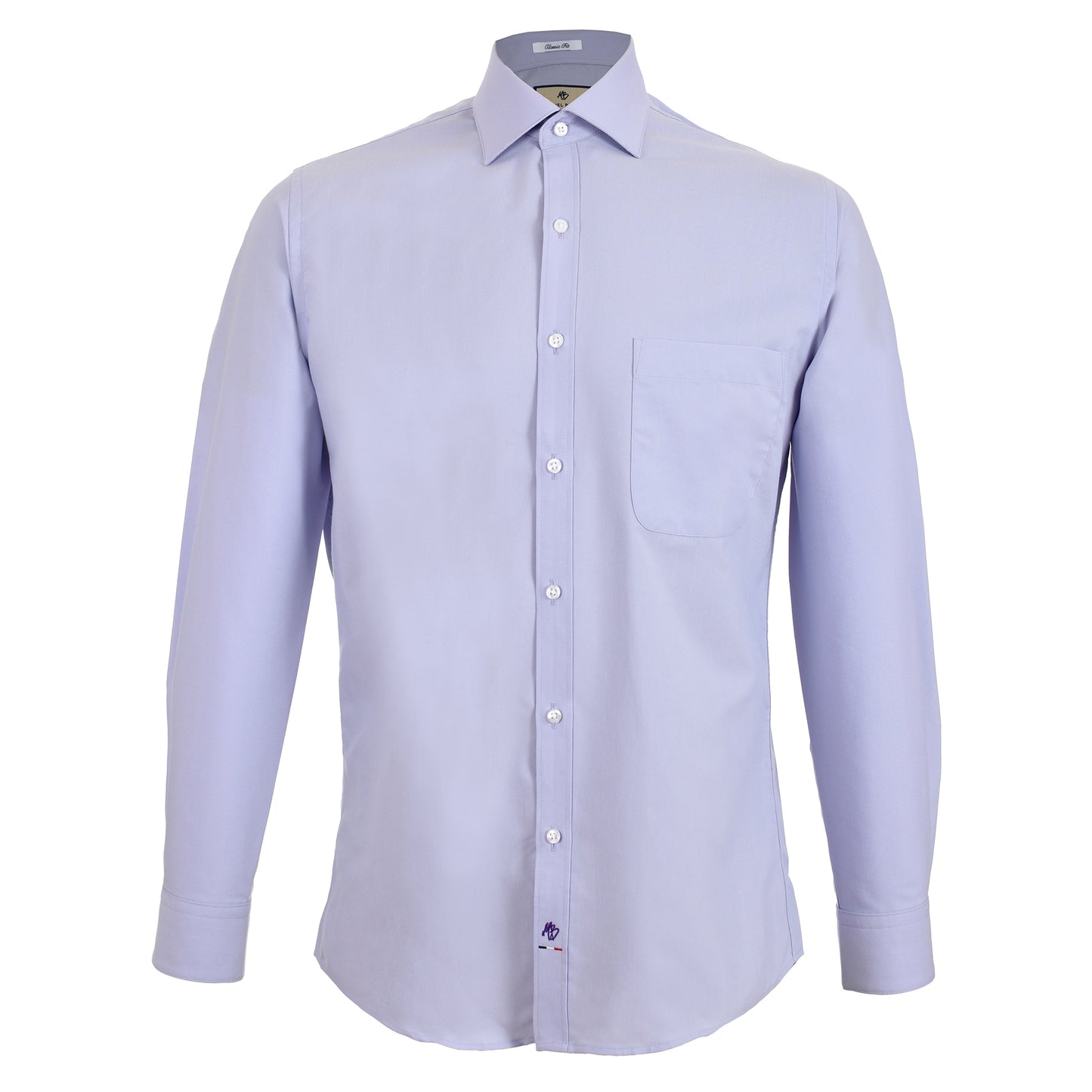 Camisas Clásicas De Vestir Lila