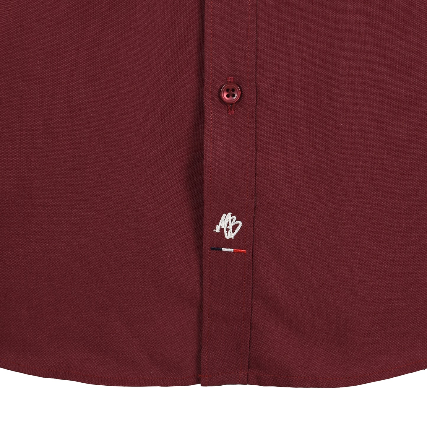 Camisas Clásicas De Vestir Vino