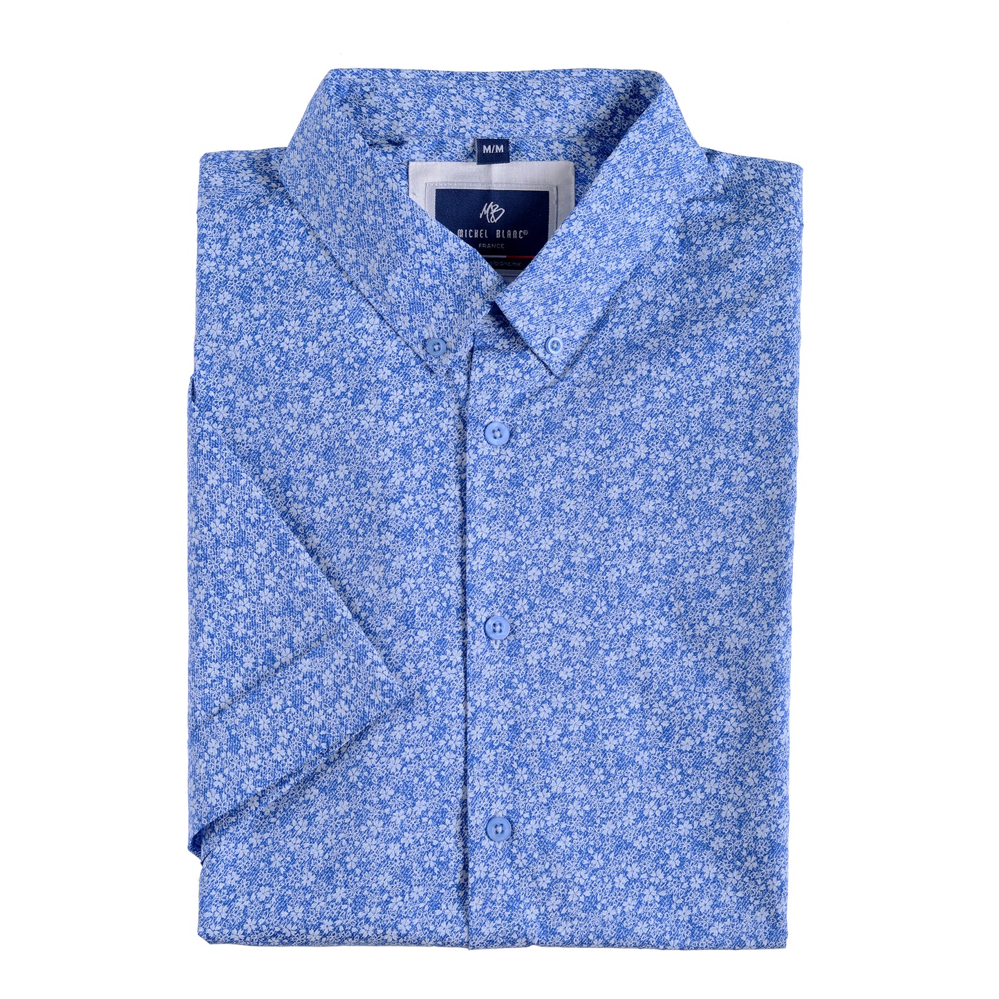 Camisa Corta Con Estampado De Flores