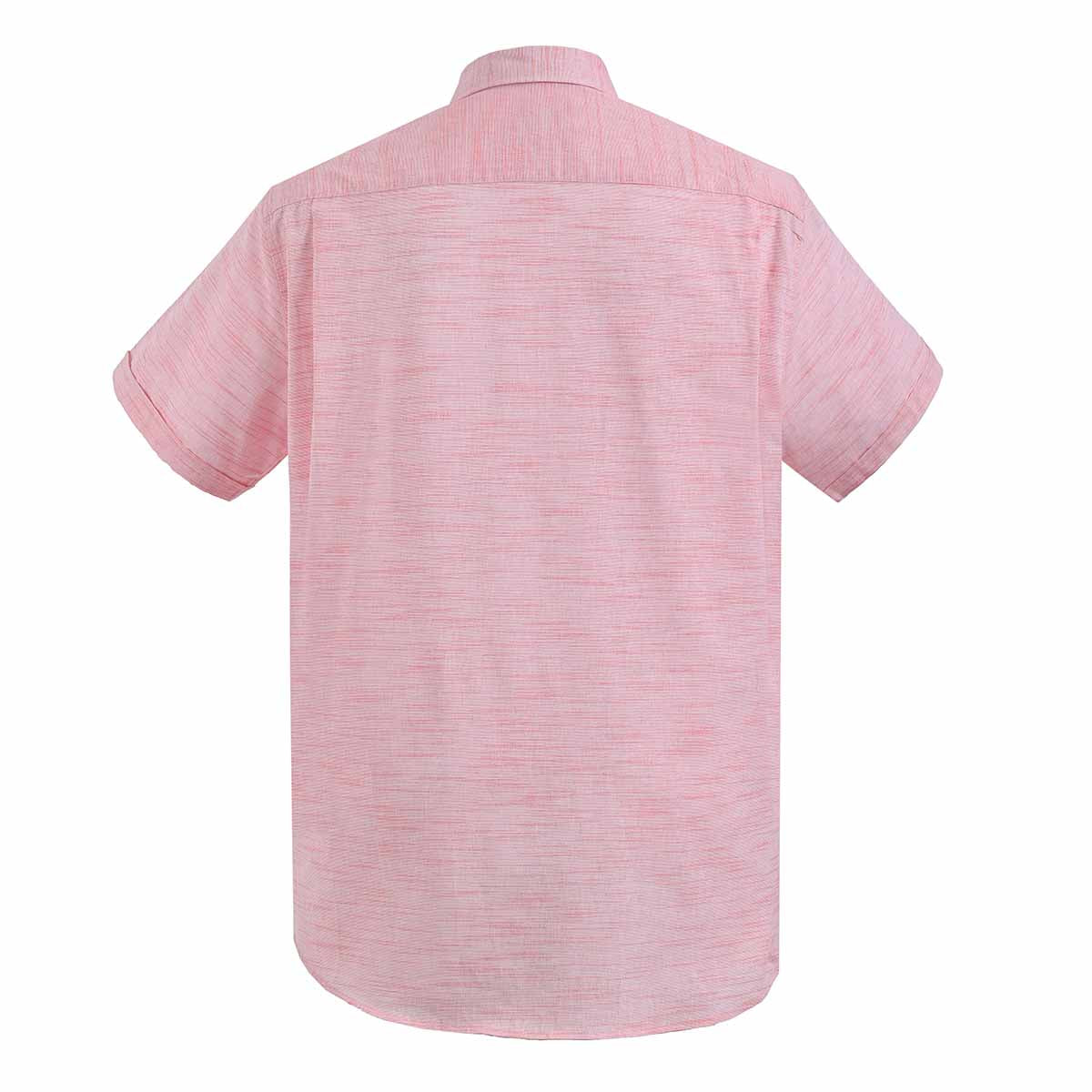 Camisa de playa rayada color rosa