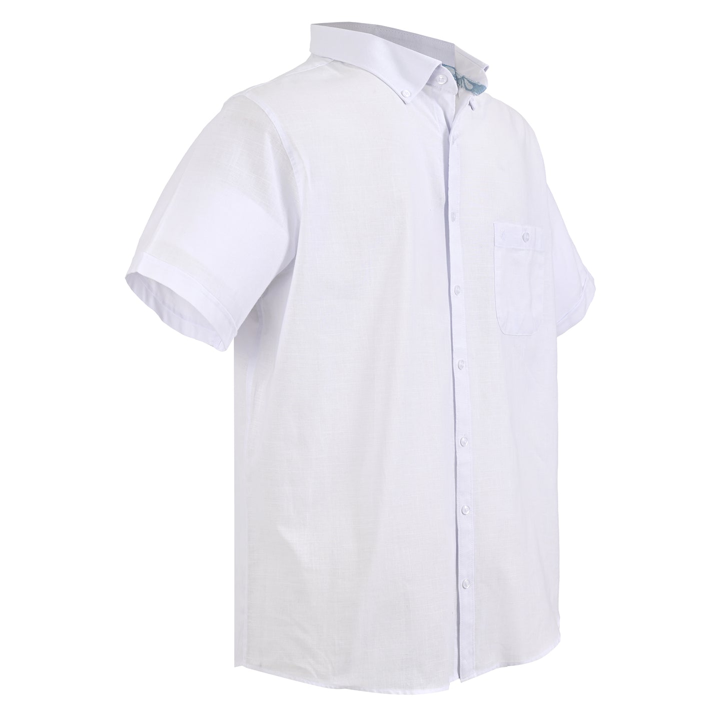 Camisa manga corta blanca de botton down