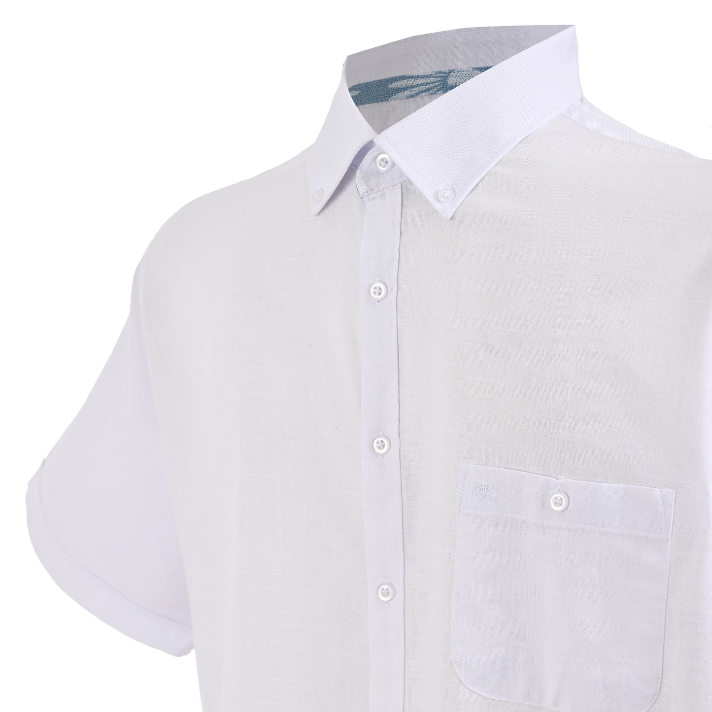 Camisa manga corta blanca de botton down