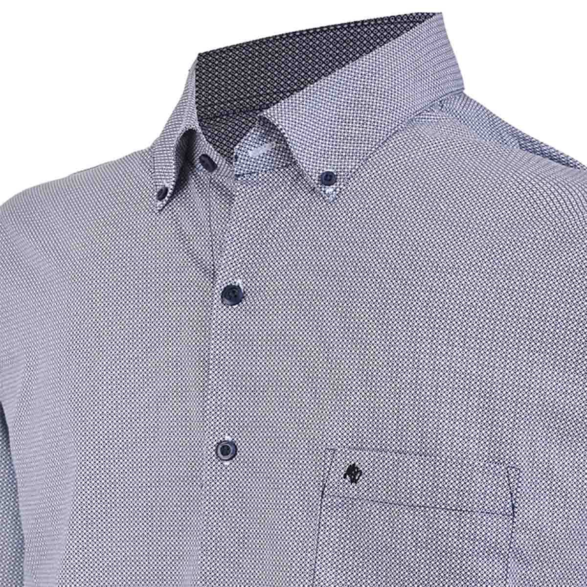 Camisa Color Gris Talla Extra Para Hombre