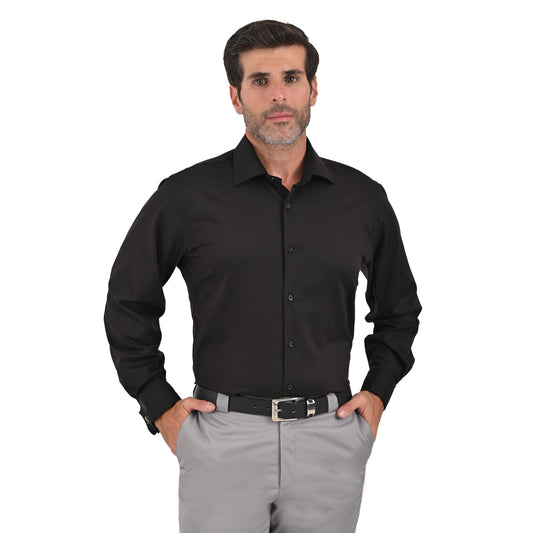Camisa formal Bambú color negro