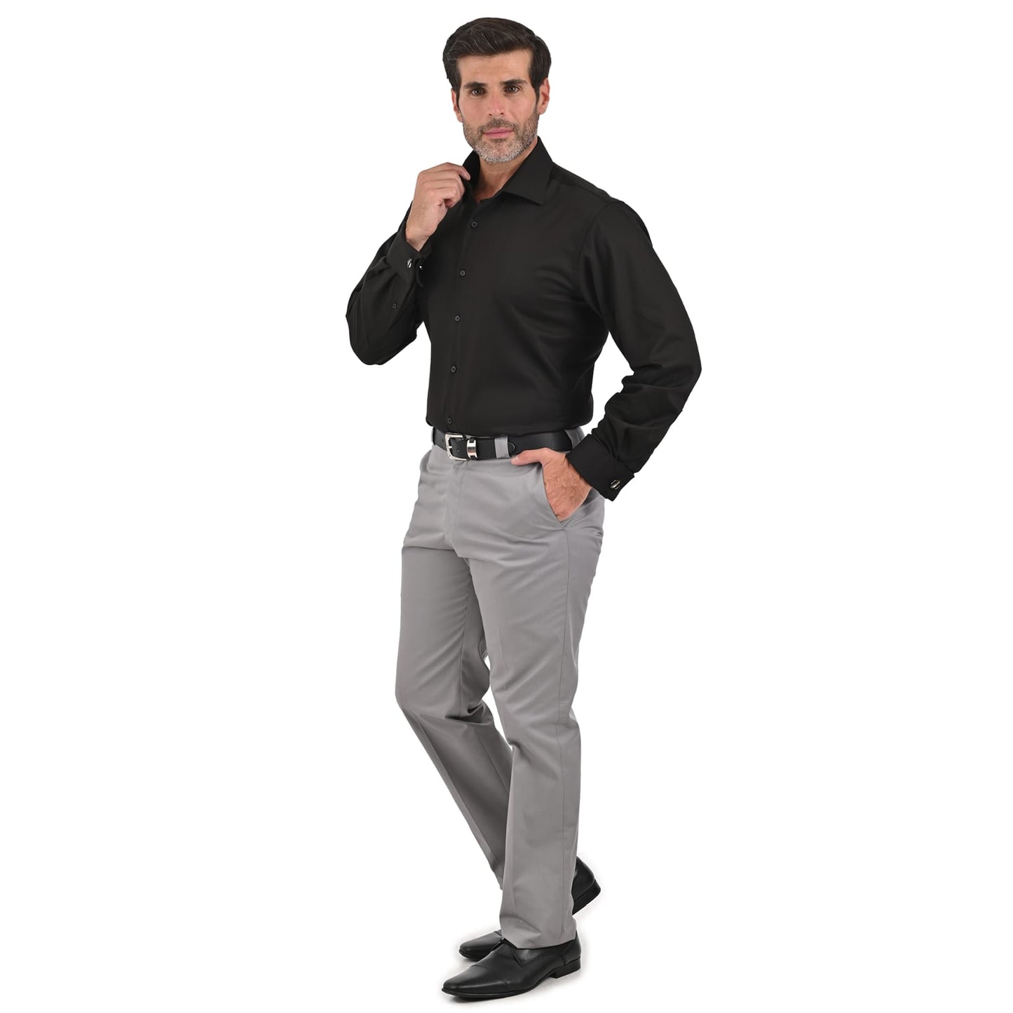 Camisa formal Bambú color negro