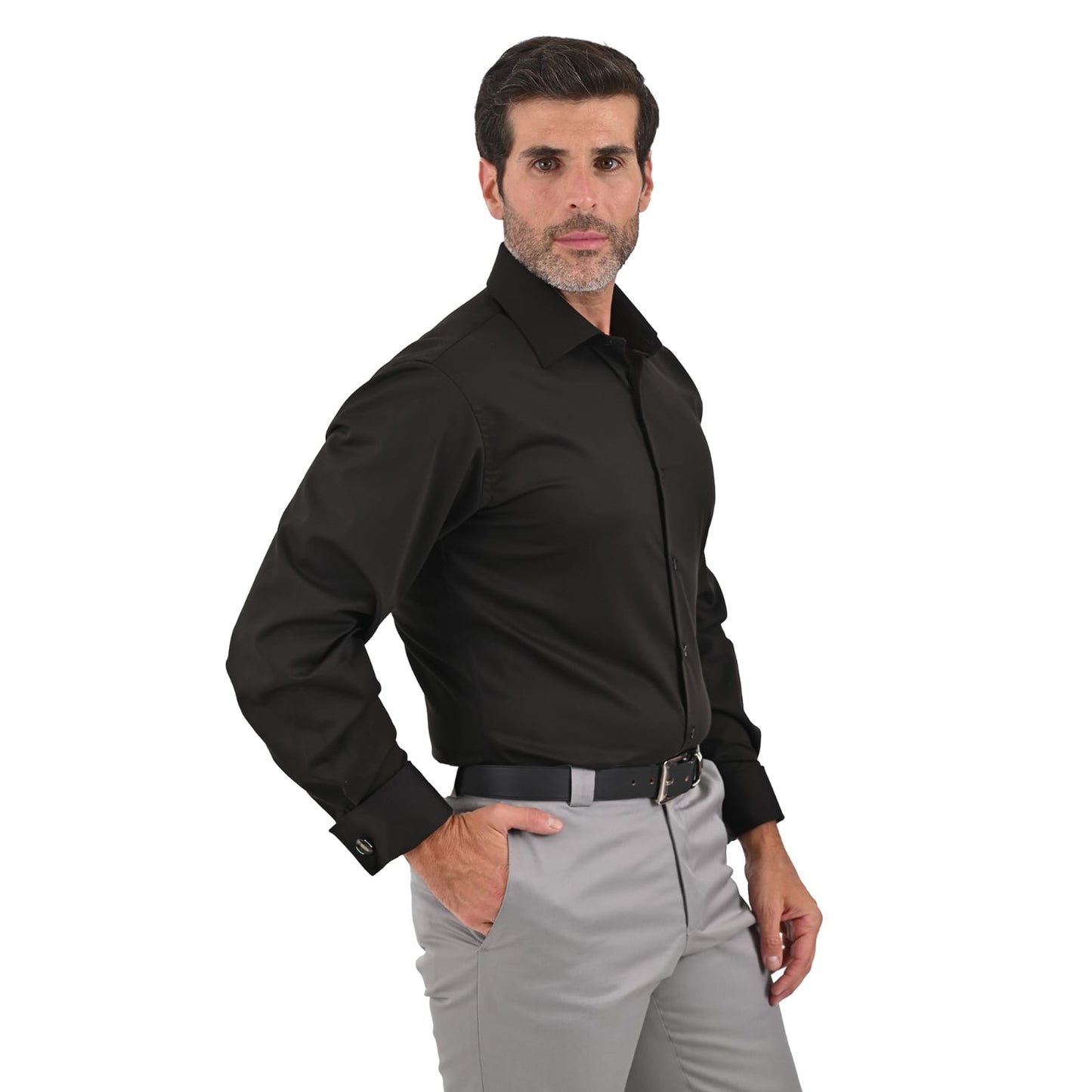 Camisa formal Bambú color negro