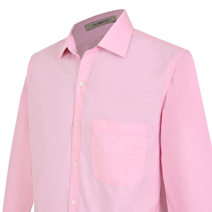 Camisas Clásicas De Vestir  Rosa Chicle