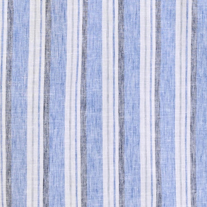 Camisa manga corta chazarilla azul francia con rayas