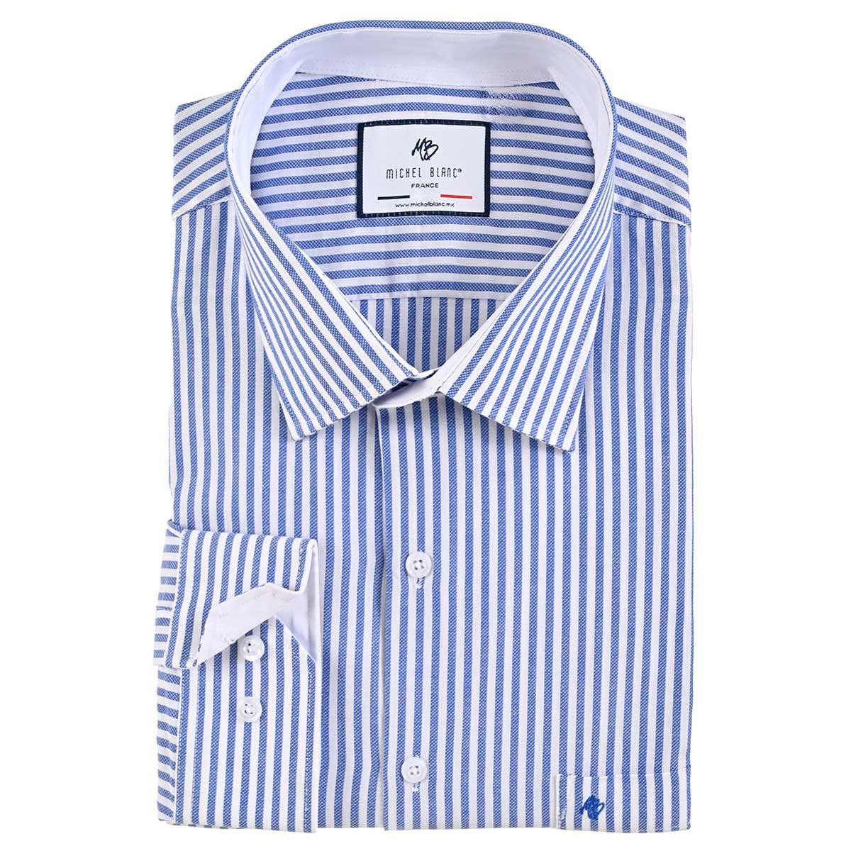 Camisa talla extra a rayas hermosa.