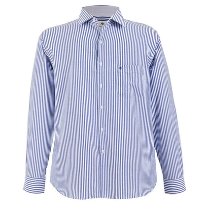 Camisa talla extra a rayas hermosa.