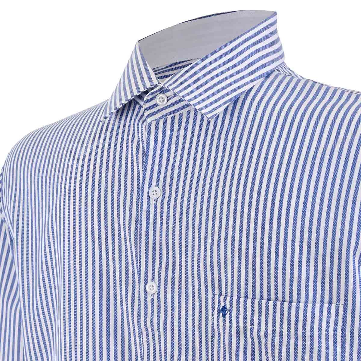 Camisa talla extra a rayas hermosa.