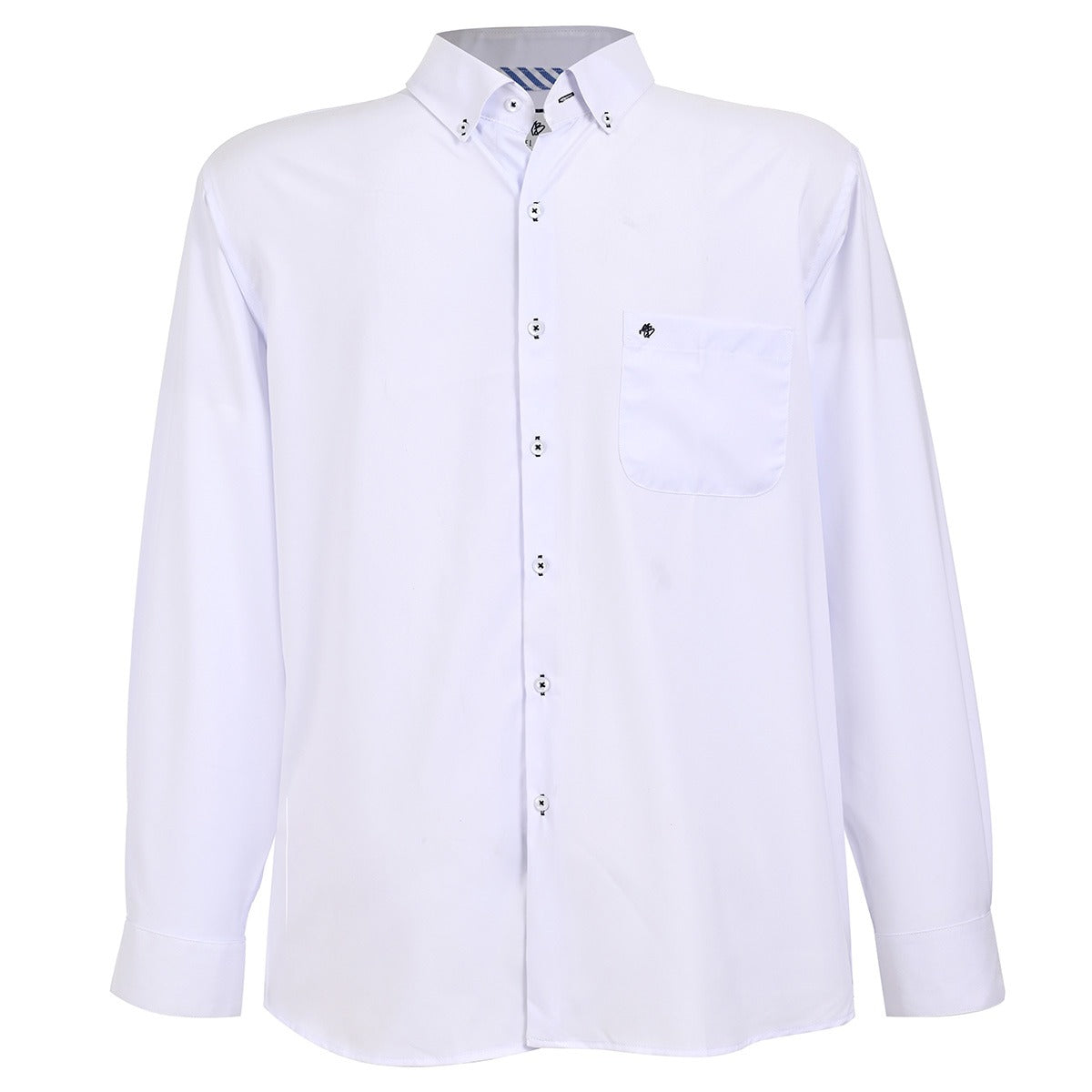 Camisa talla extra Botton down blanca
