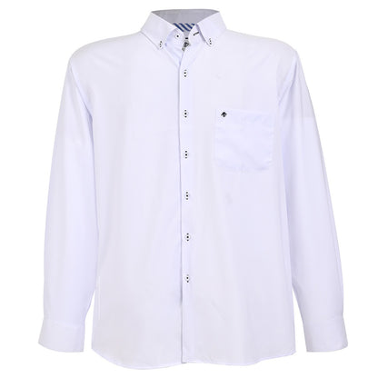 Camisa talla extra Botton down blanca