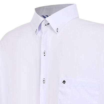 Camisa talla extra Botton down blanca