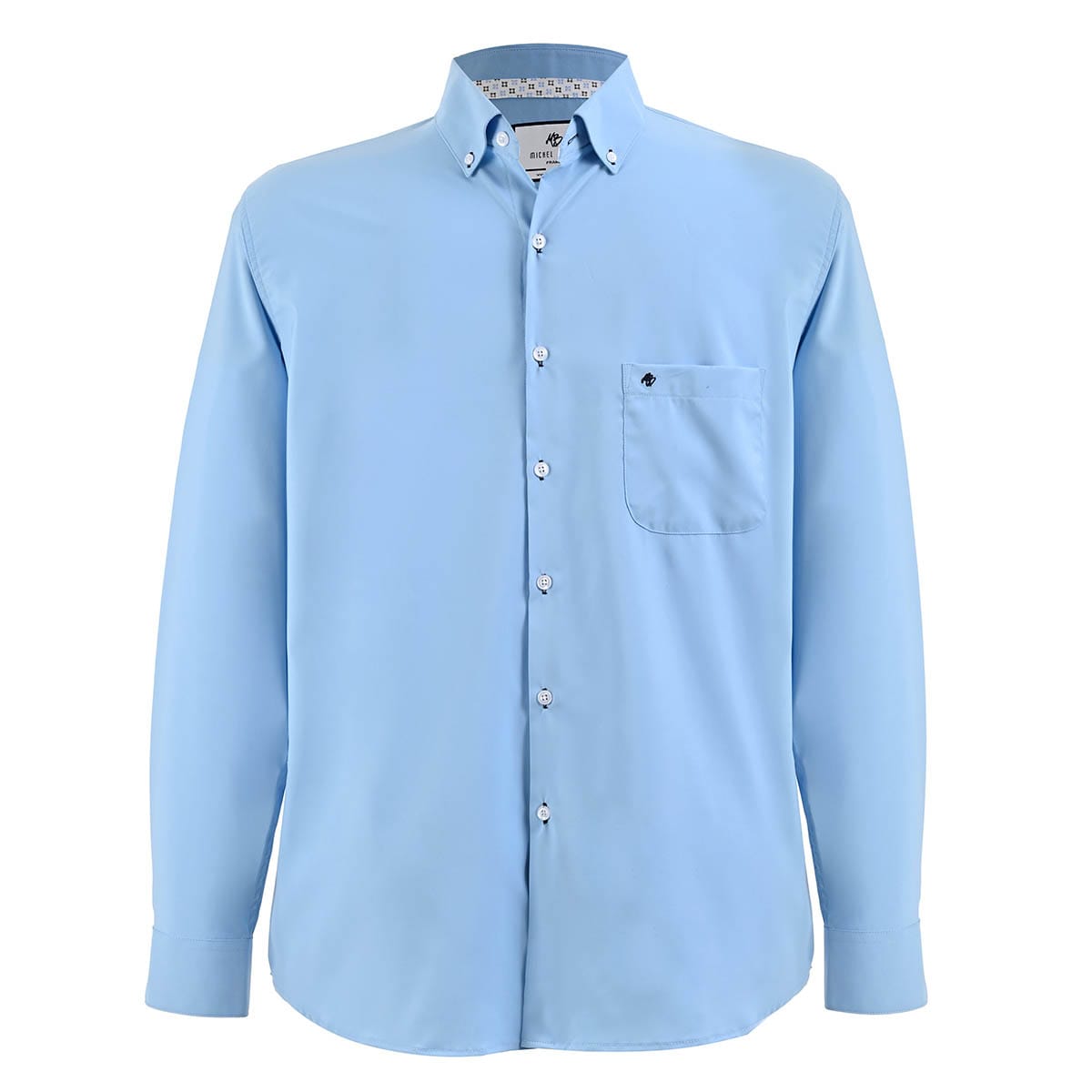 Camisa talla extra azul cielo Botton down