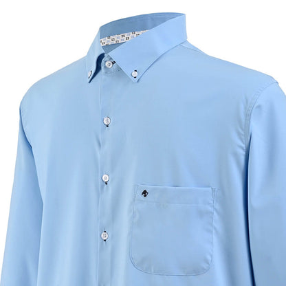 Camisa talla extra azul cielo Botton down