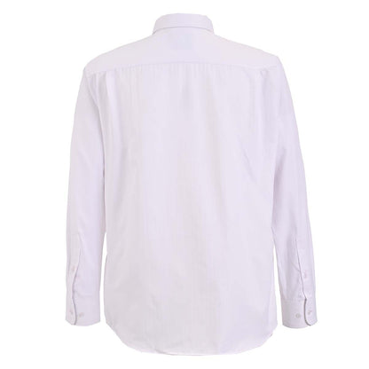 Camisa talla extra blanca con textura
