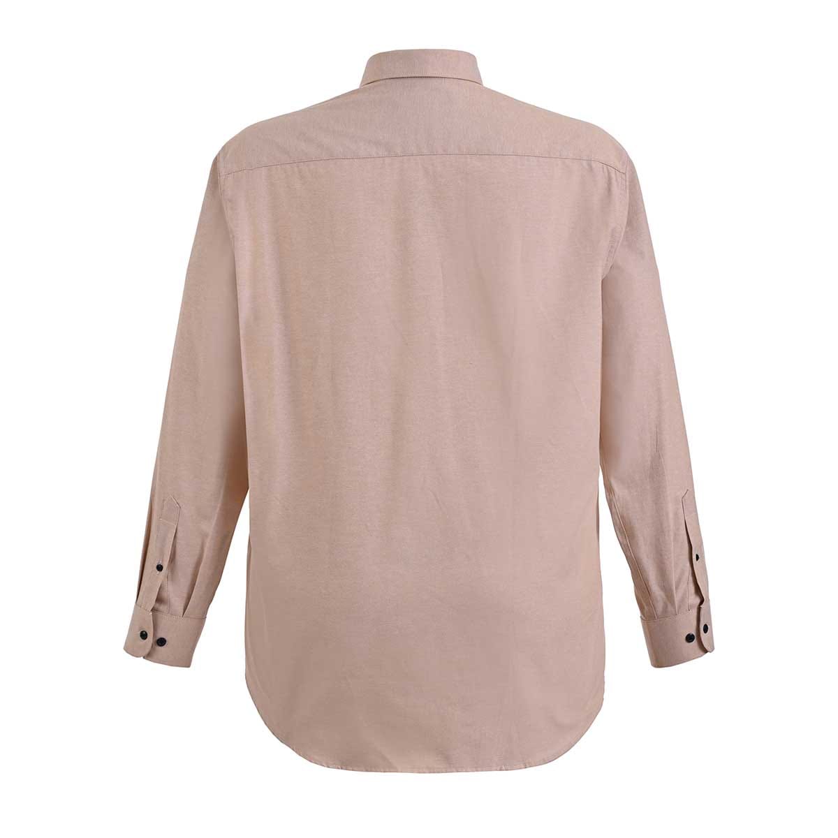 Camisa talla extra beige Botton down