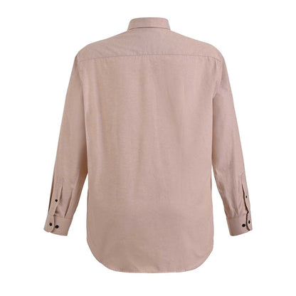Camisa talla extra beige Botton down