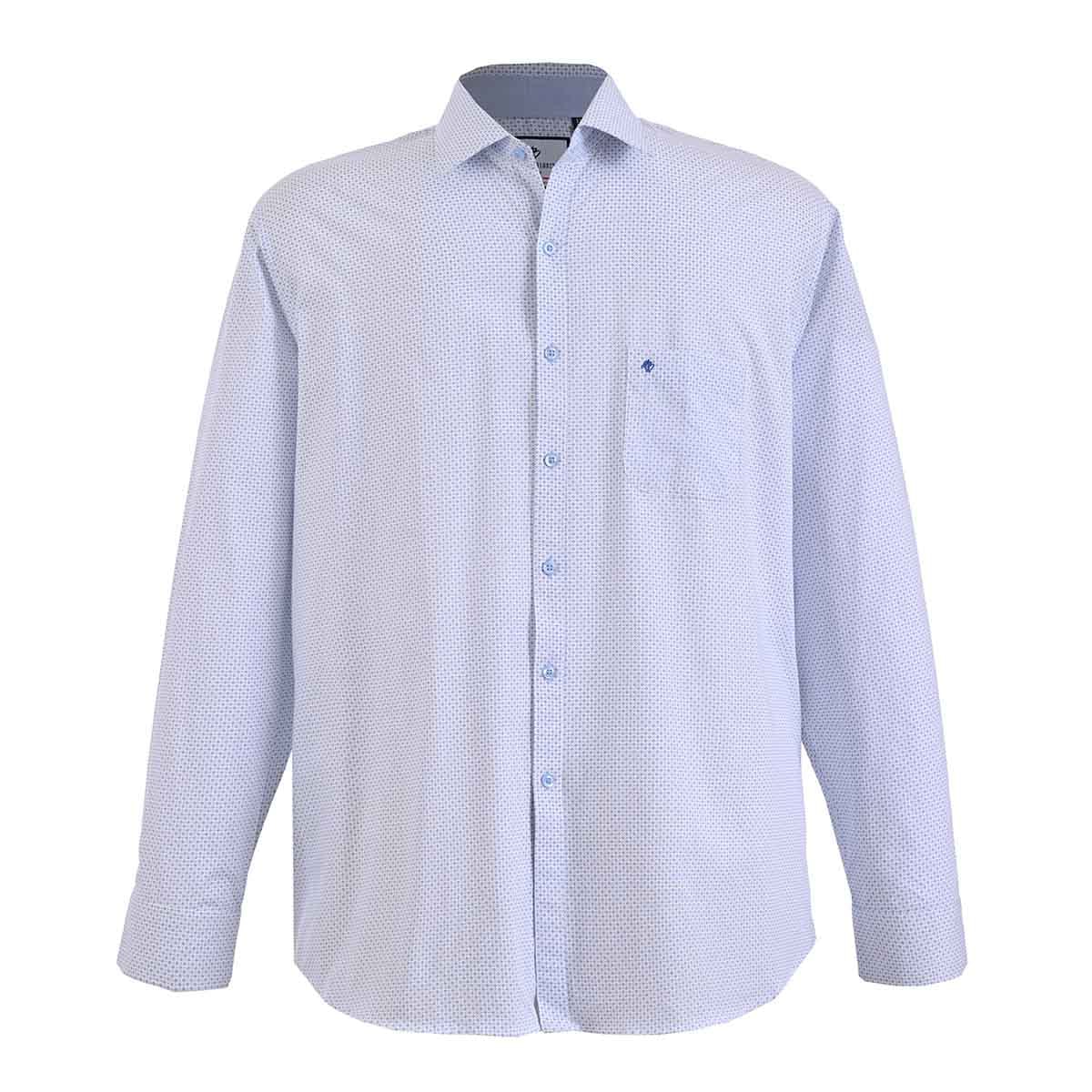 Camisa talla extra azul cielo de fantasia