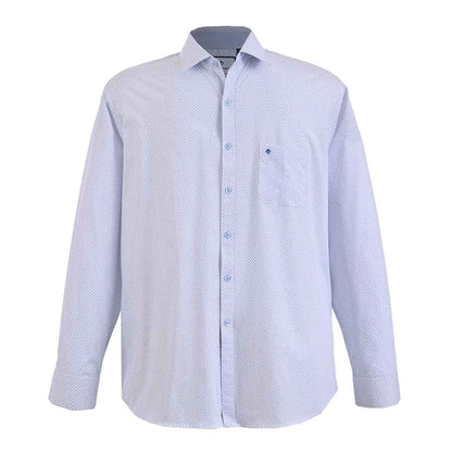Camisa talla extra azul cielo de fantasia