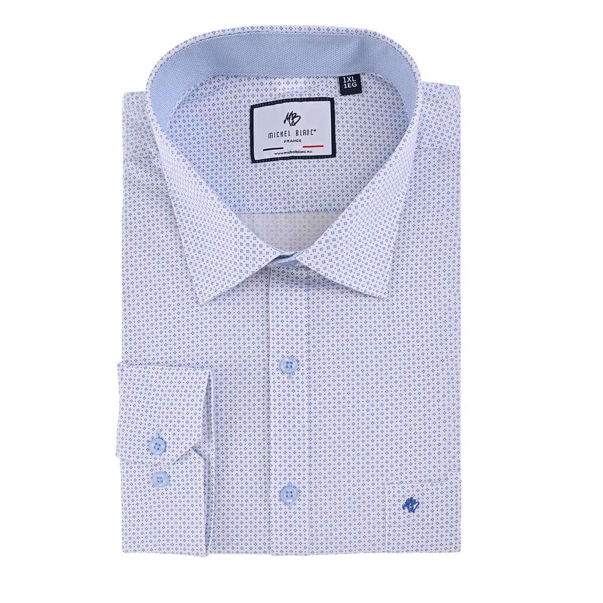 Camisa talla extra azul cielo de fantasia