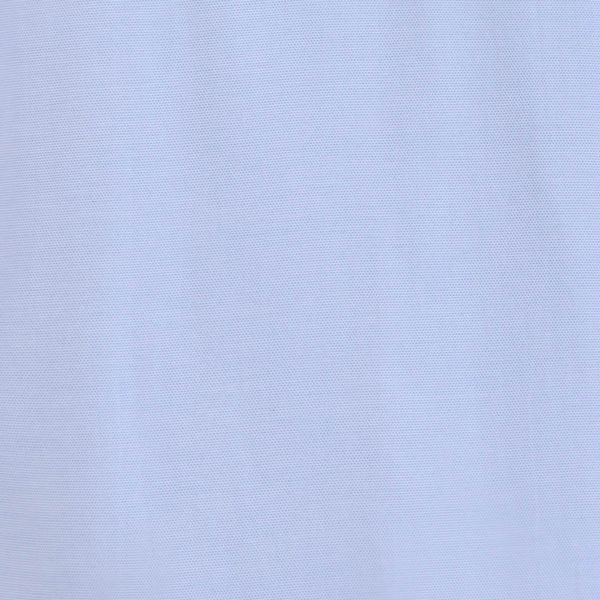 Camisa Michel Blanc azul cielo con botón negro