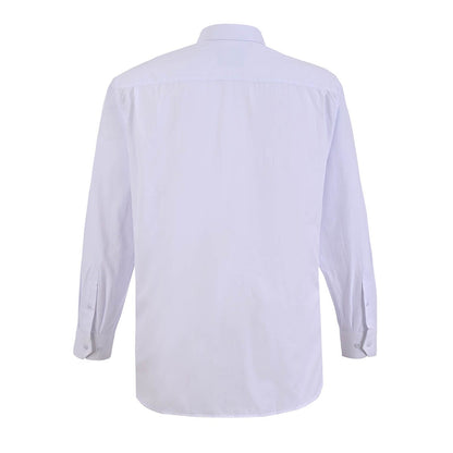 Camisa talla extra blanca con textura