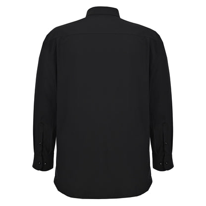 Camisa talla extra negra botton down