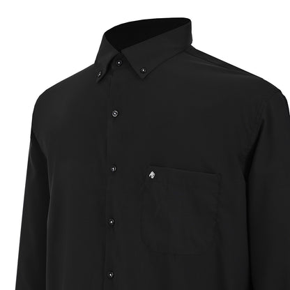 Camisa talla extra negra botton down