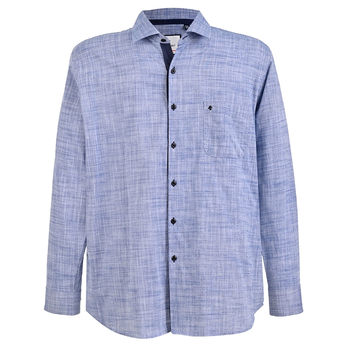 Camisa Michel Blanc talla extra azul jaspe