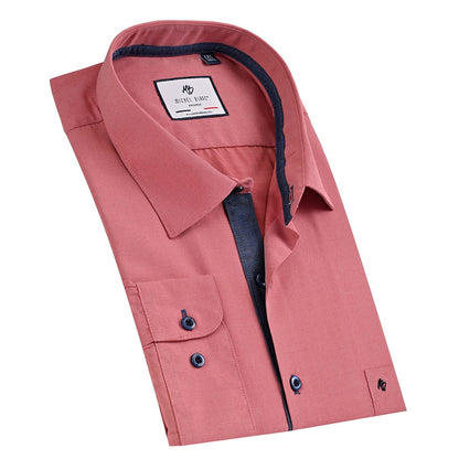Camisa Michel Blanc talla extra roja