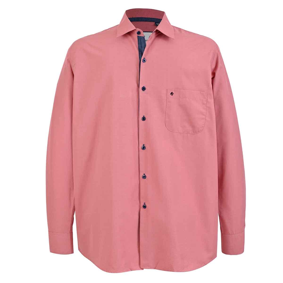 Camisa Michel Blanc talla extra roja