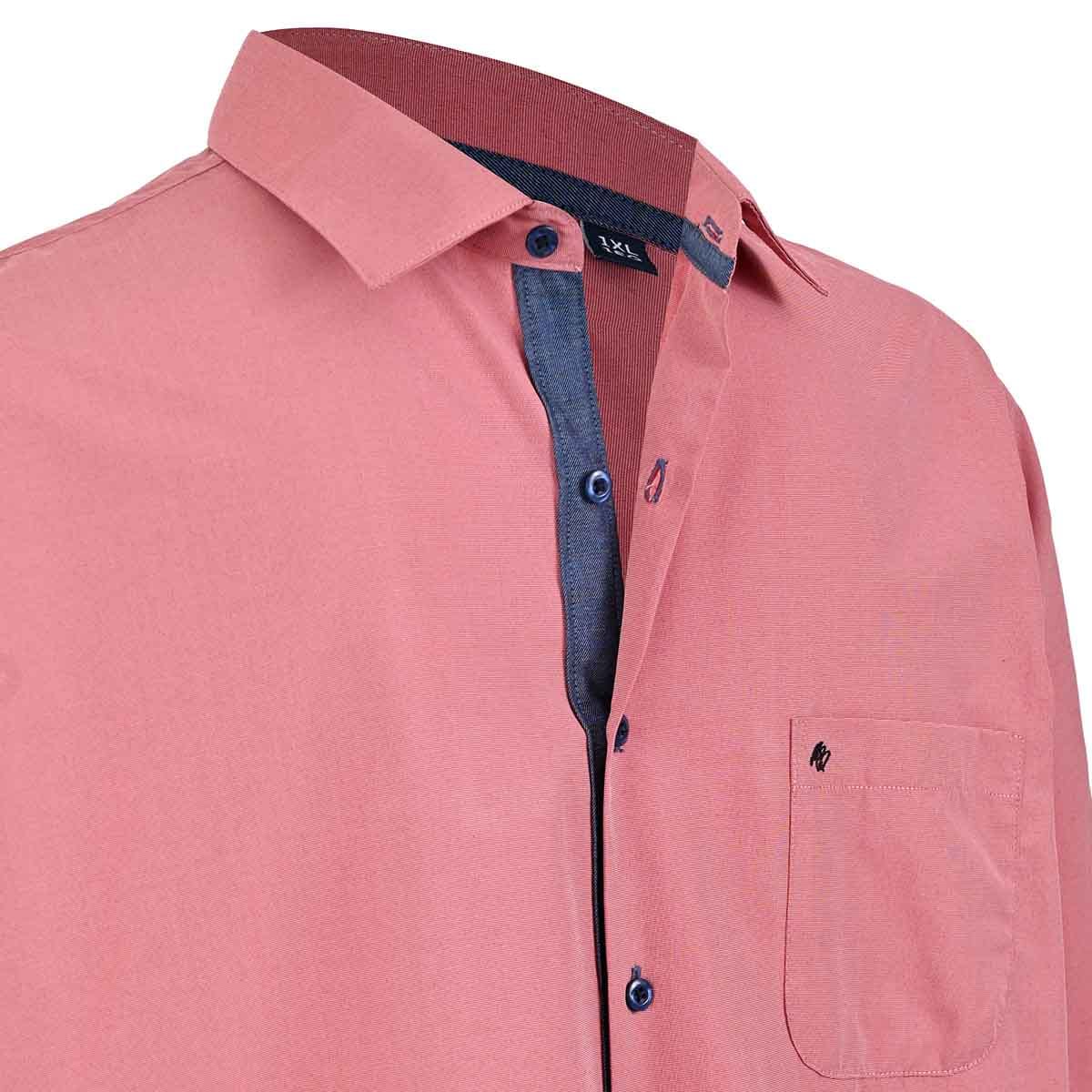 Camisa Michel Blanc talla extra roja