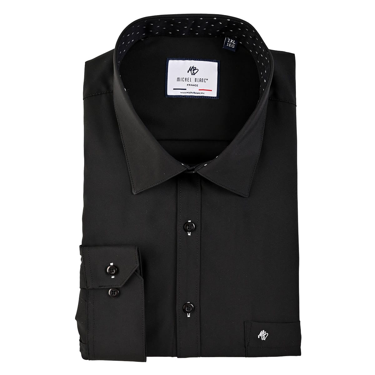 Camisa talla extra negra