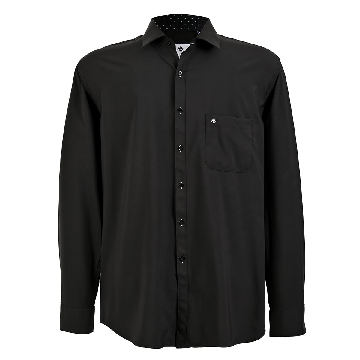 Camisa talla extra negra