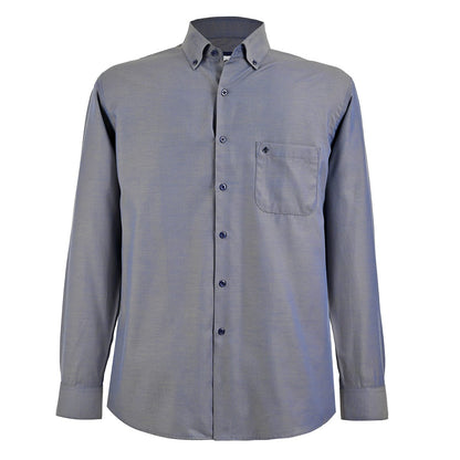 Camisa talla extra navy bottom down.