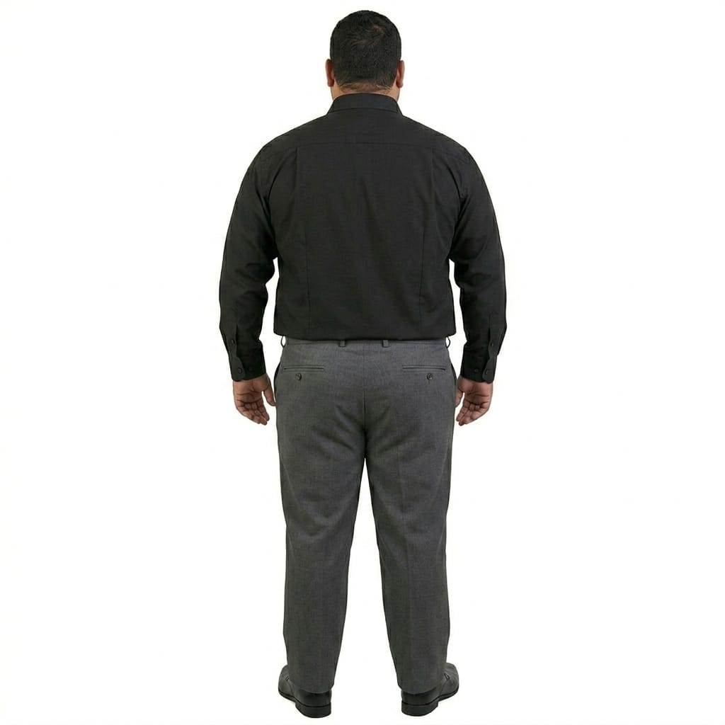 Camisa talla extra negra
