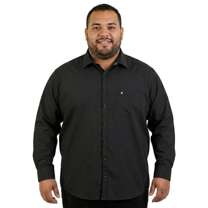Camisa talla extra negra