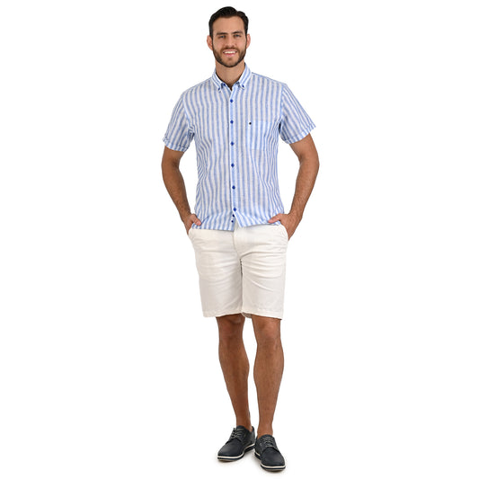 Camisa Chazarilla Manga Corta color azul 2250