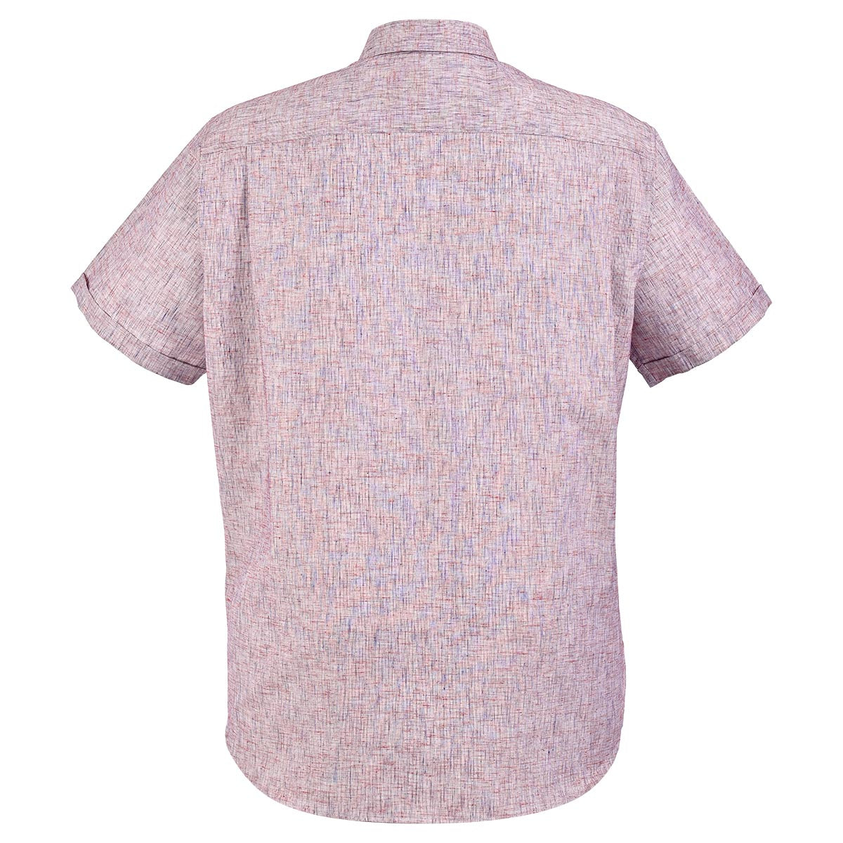 Camisa manga corta color vino